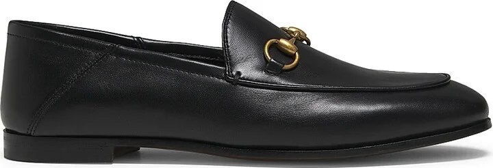 Women's Brixton Leather Horsebit Loafers - Black - Size 7.5