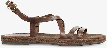 Womens Bro-Chocolate Indie Leather Sandals Eur 40 / 7 Uk Women