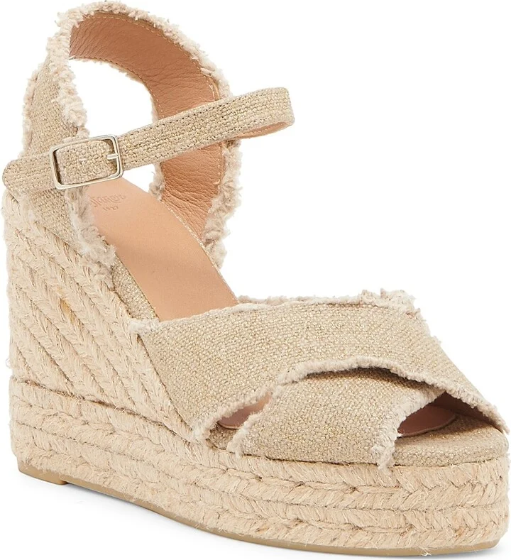 Women's Bromelia Espadrille Wedge Sandals - Oro - Size 5 - Image 2