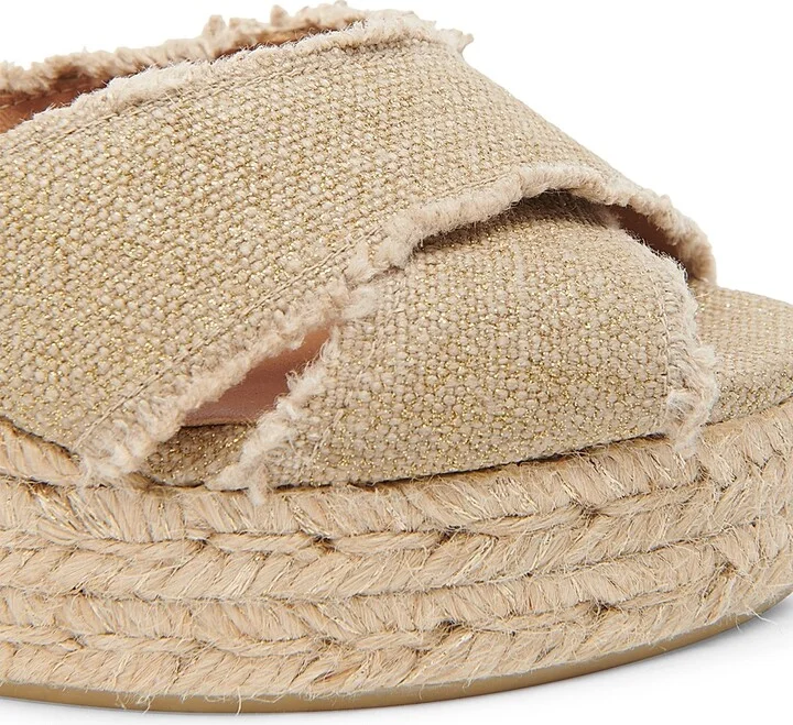 Women's Bromelia Espadrille Wedge Sandals - Oro - Size 5 - Image 6