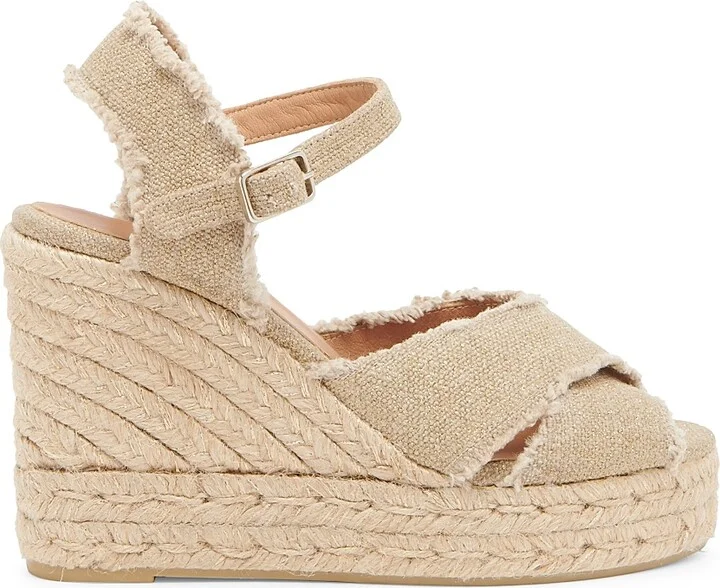 Women's Bromelia Espadrille Wedge Sandals - Oro - Size 5