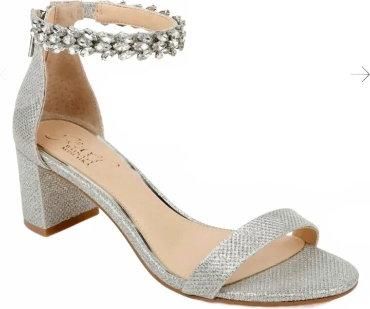Women's Bronwen Embellished Evening Shoe In Silver