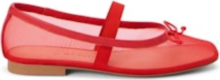 Women's Bronx Ballet Flat In Cherry Red