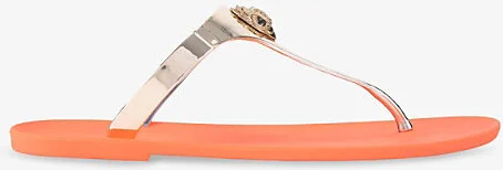 Womens Bronze Com Maddison Faux-Leather Sandals Eur 38/5 Uk Women