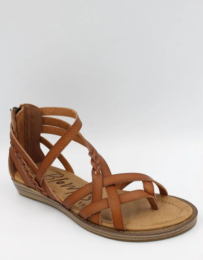 Women's Brooke Sandal In Scotch Amazon Rawhide