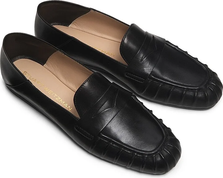 Women's Brooks Leather Loafers - Black - Size 10 - Image 4