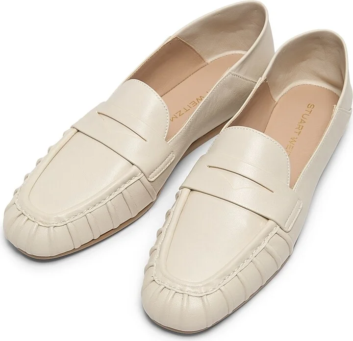 Women's Brooks Leather Loafers - Black - Size 10 - Image 9