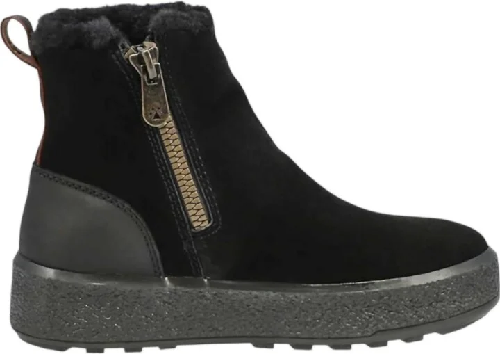 Women's Broom Boots In Black