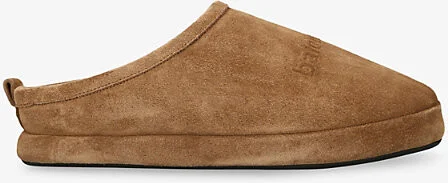 Womens Brown Alaska Suede Slippers Eur 39 / 6 Uk Women