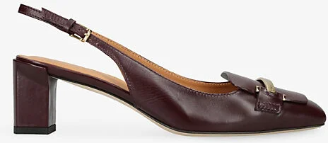 Womens Brown Barretta Leather Courts Eur 38.5 / 5.5 Uk Women