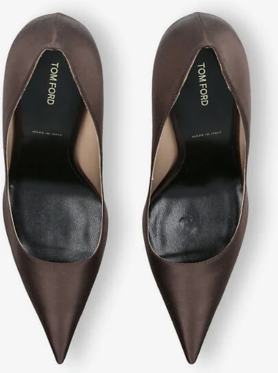 Womens Brown Betty 105 Leather Pumps Eur 38/5 Uk Women - Image 2