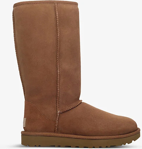 Womens Brown Classic II Tall Sheepskin Boots Eur 38/5 Uk Women