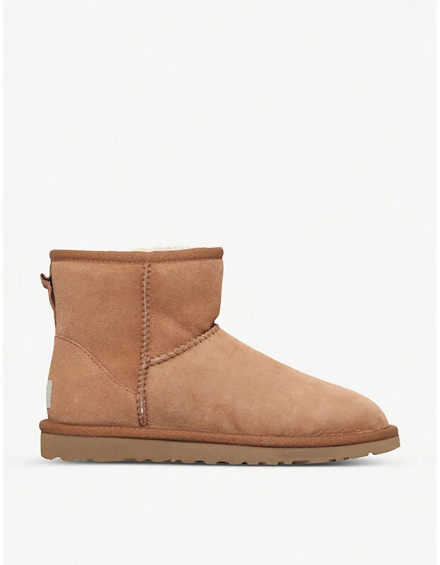 Womens Brown Classic Ll Mini Sheepskin Boots Eur 38/5 Uk Women