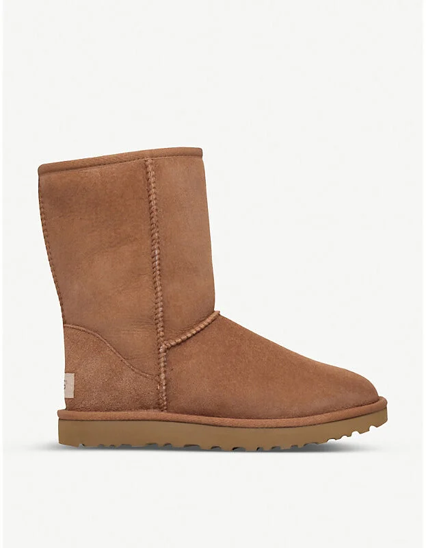 Womens Brown Classic Ll Short Sheepskin Boots Eur 36 / 3 Uk Women