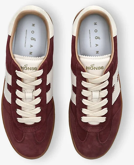 Womens Brown Cool Suede Low-Top Trainers Eur 41 / 8 Uk Women - Image 2