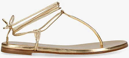 Womens Brown Gwyneth Leather Sandals Eur 40 / 7 Uk Women