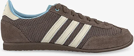 Womens Brown Japan Woven Low-Top Trainers 4