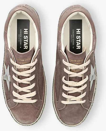 Womens Brown/Oth Hi Star 55631 Suede Low-Top Trainers Eur 36 / 3 Uk Women - Image 2