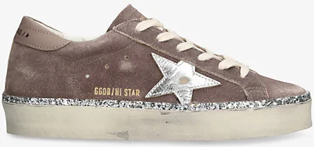 Womens Brown/Oth Hi Star 55631 Suede Low-Top Trainers Eur 36 / 3 Uk Women