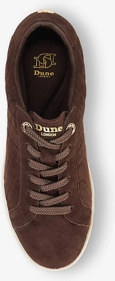 Womens Brown Suede Egent Suede Low-Top Trainers Eur 36 / 3 Uk Women - Image 2