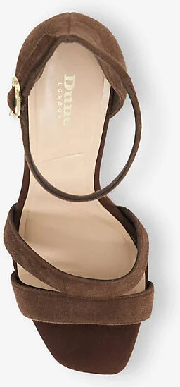 Womens Brown Suede Majestical Suede Heeled Sandals Eur 37.5 / 4.5 Uk Women - Image 2