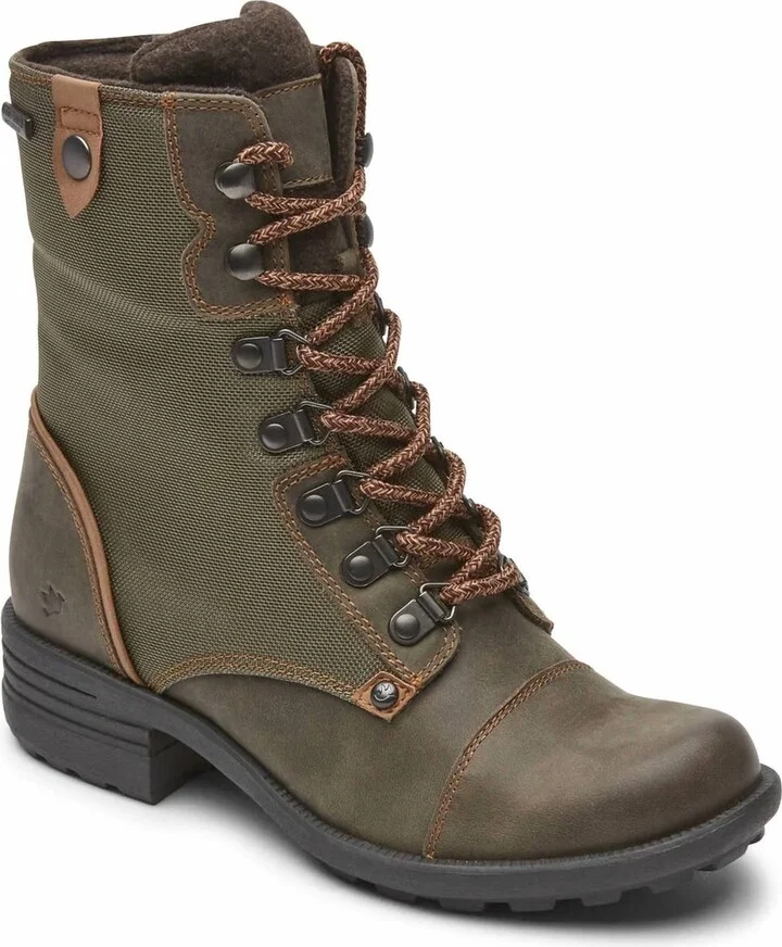 Women's Brunswick Lace Waterproof Boot In Green