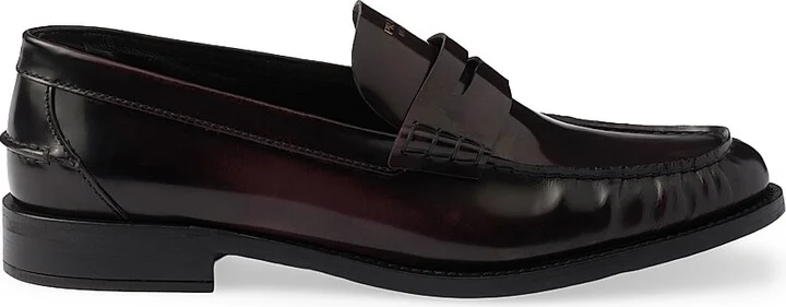 Women's Brushed Leather Loafers - Black - Size 10 - Image 9