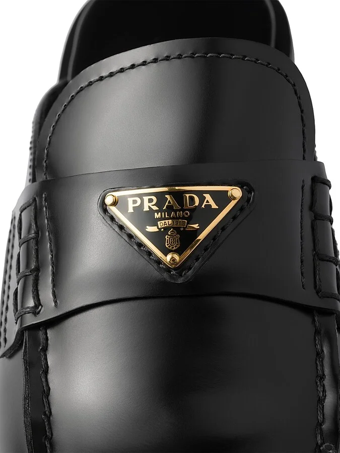 Women's Brushed Leather Mules - Black - Size 6 - Image 4