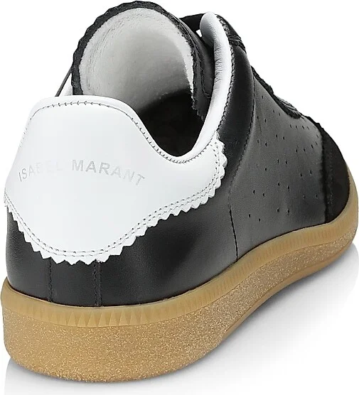 Women's Bryce Basic Leather Sneakers - Black - Size 5 - Image 3