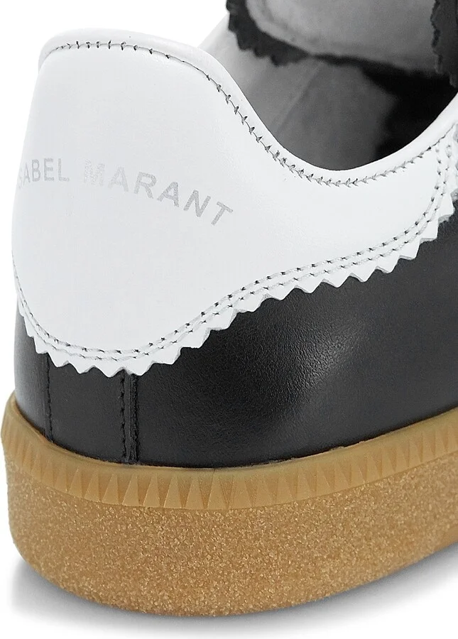 Women's Bryce Basic Leather Sneakers - Black - Size 5 - Image 6