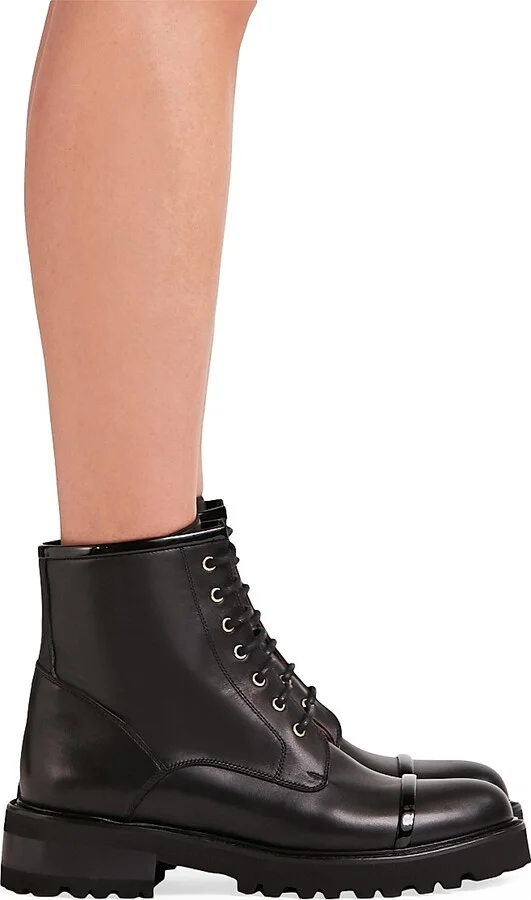 Women's Bryce Leather Boots - Black - Size 5.5 - Image 2