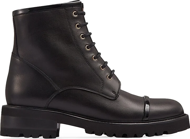 Women's Bryce Leather Boots - Black - Size 5.5