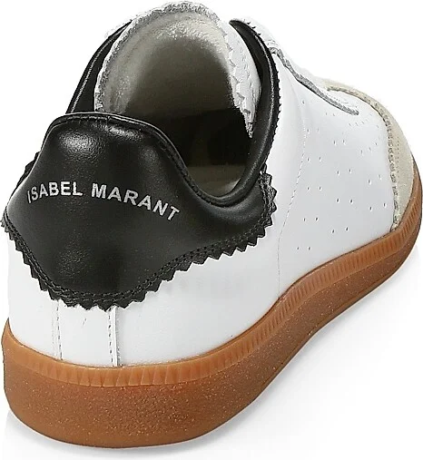 Women's Bryce Leather Sneakers - White - Size 5 - Image 3