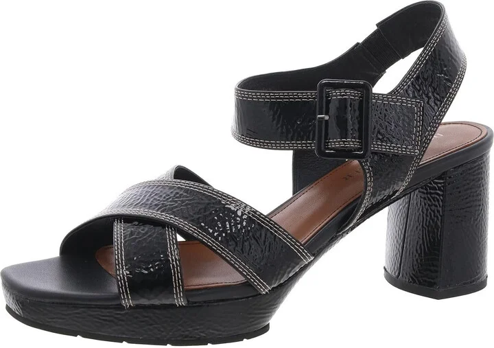 Womens Buckle Heels