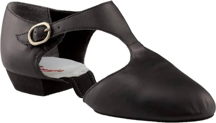 Women's Buckle Pedini Flats In Black