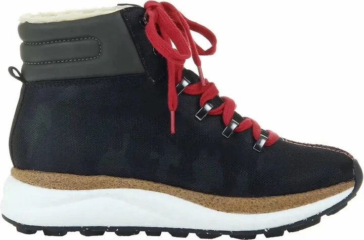 Women's Buckly Hiker Sneaker In Camo Black