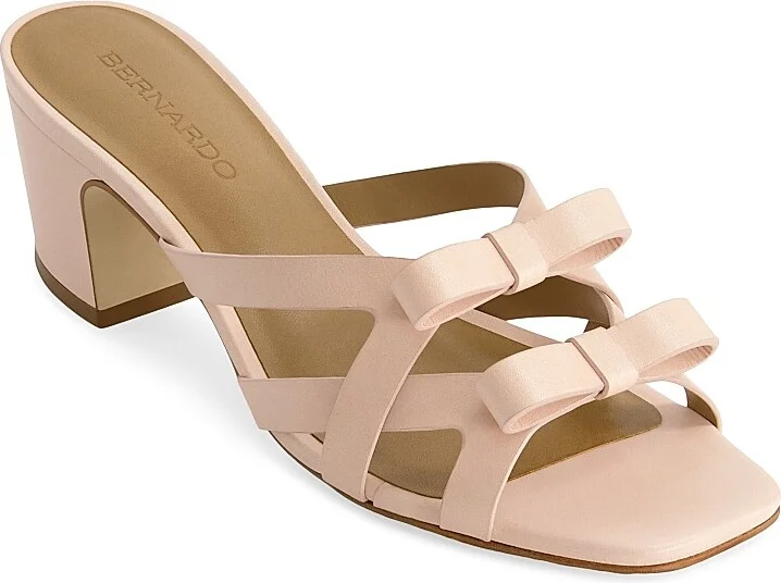 Women's Burgo Mid Heel Sandals - Light Pink - Size 6 - Image 2