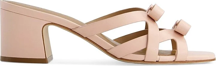 Women's Burgo Mid Heel Sandals - Light Pink - Size 6