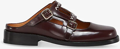 Womens Burgundy Bambi 3.0 Leather Loafers Eur 37 / 4 Uk Women