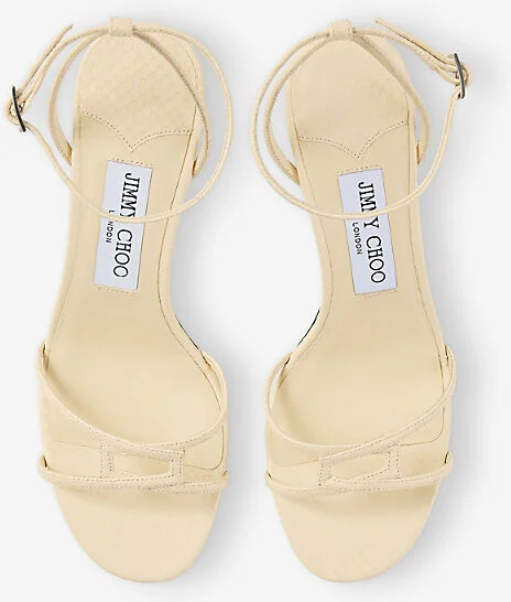 Womens Buttermilk Leo 65 Leather Heeled Sandals Eur 41 / 8 Uk Women - Image 2