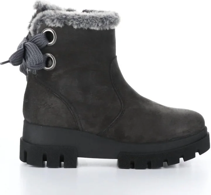 Women's Cachet Boots In Grey/black