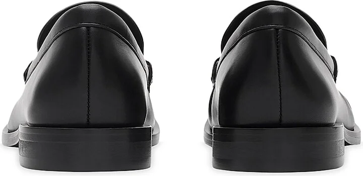 Women's Cadet EKD Leather Penny Loafers - Black - Size 5 - Image 3