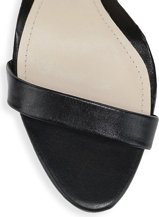 Women's Cadey-Lee Leather Ankle-Strap Sandals - Black - Size 5 - Image 4