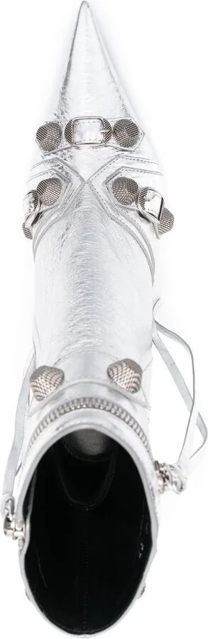 Women's Cagole Leather Ankle Boots - Image 3