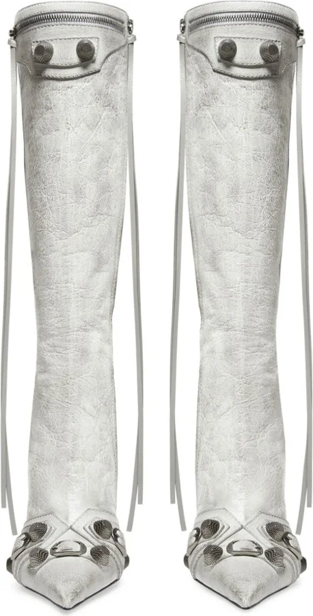 Women's Cagole Leather Boots - Image 4