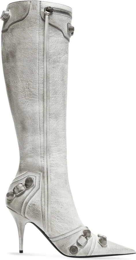 Women's Cagole Leather Boots - Image 6