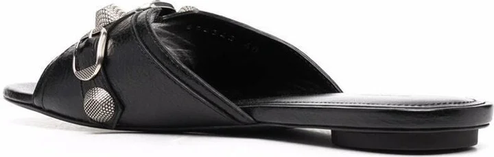 Women's Cagole Leather Sandals - Image 7