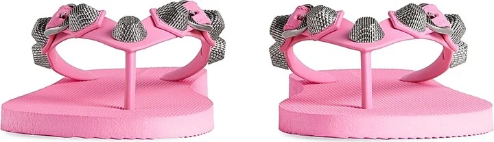 Women's Cagole Thong Sandals - Light Pink - Size 5 - Image 4