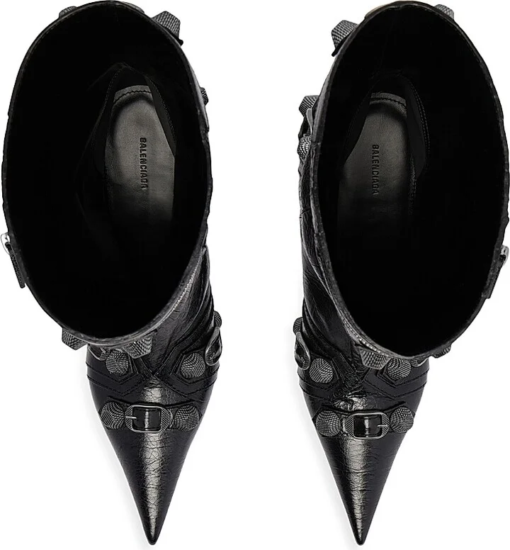 Women's Cagole Wide 50MM Booties - Black - Size 7 - Image 4