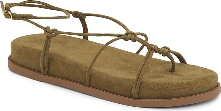 Women's Calabria Sporty Suede Sandals - Matcha - Size 6.5 - Image 2